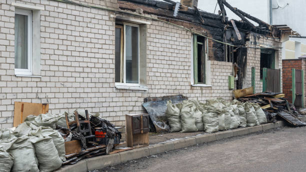Professional Smoke Damage Removal technician working in Magnolia, OH